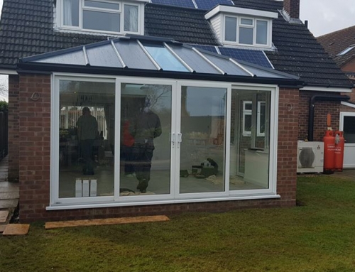 Conservatory fitted in Little Staughton with WARMroof